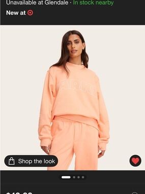 parke x target peach 4 peice set